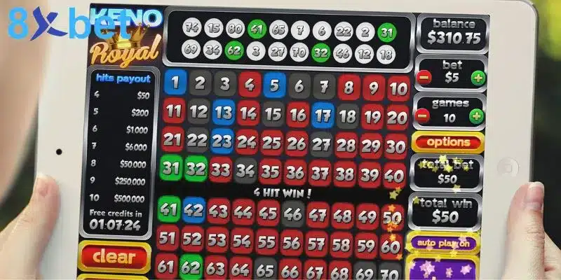 Xổ số Keno - Tham gia ngay nhận quà thưởng cực khủng 4 Đổi đời nhanh chóng khi chiến thắng ván cược Keno